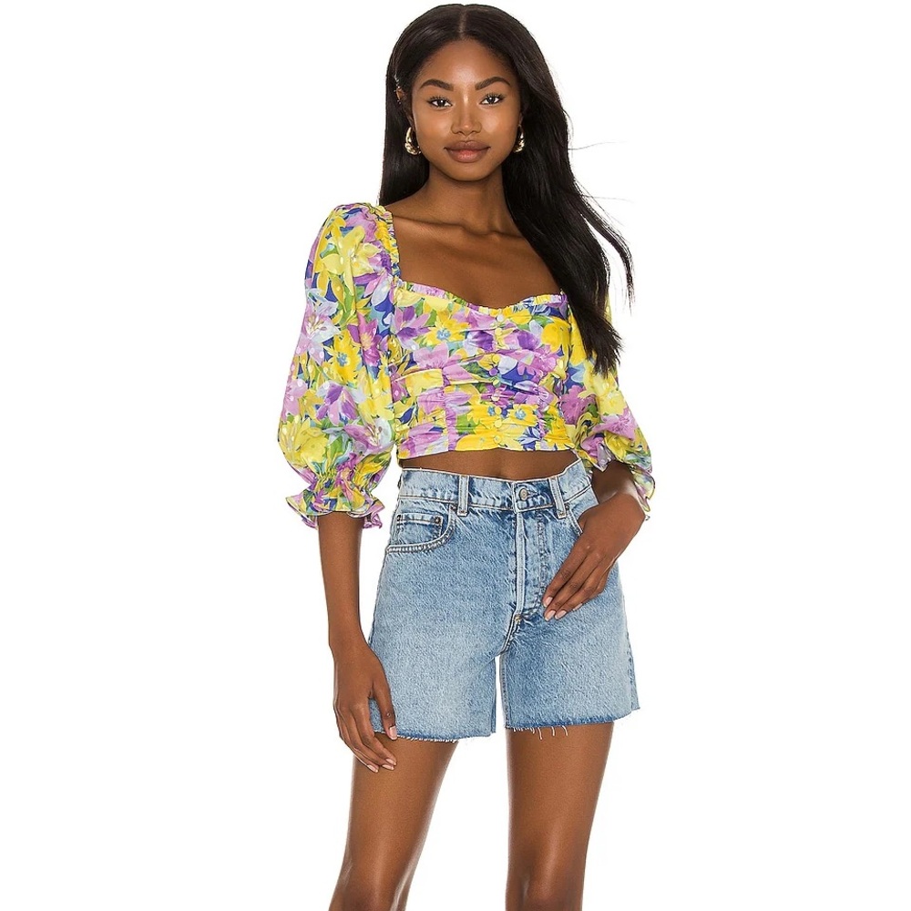 Cassia Crop Top For Love and Lemons